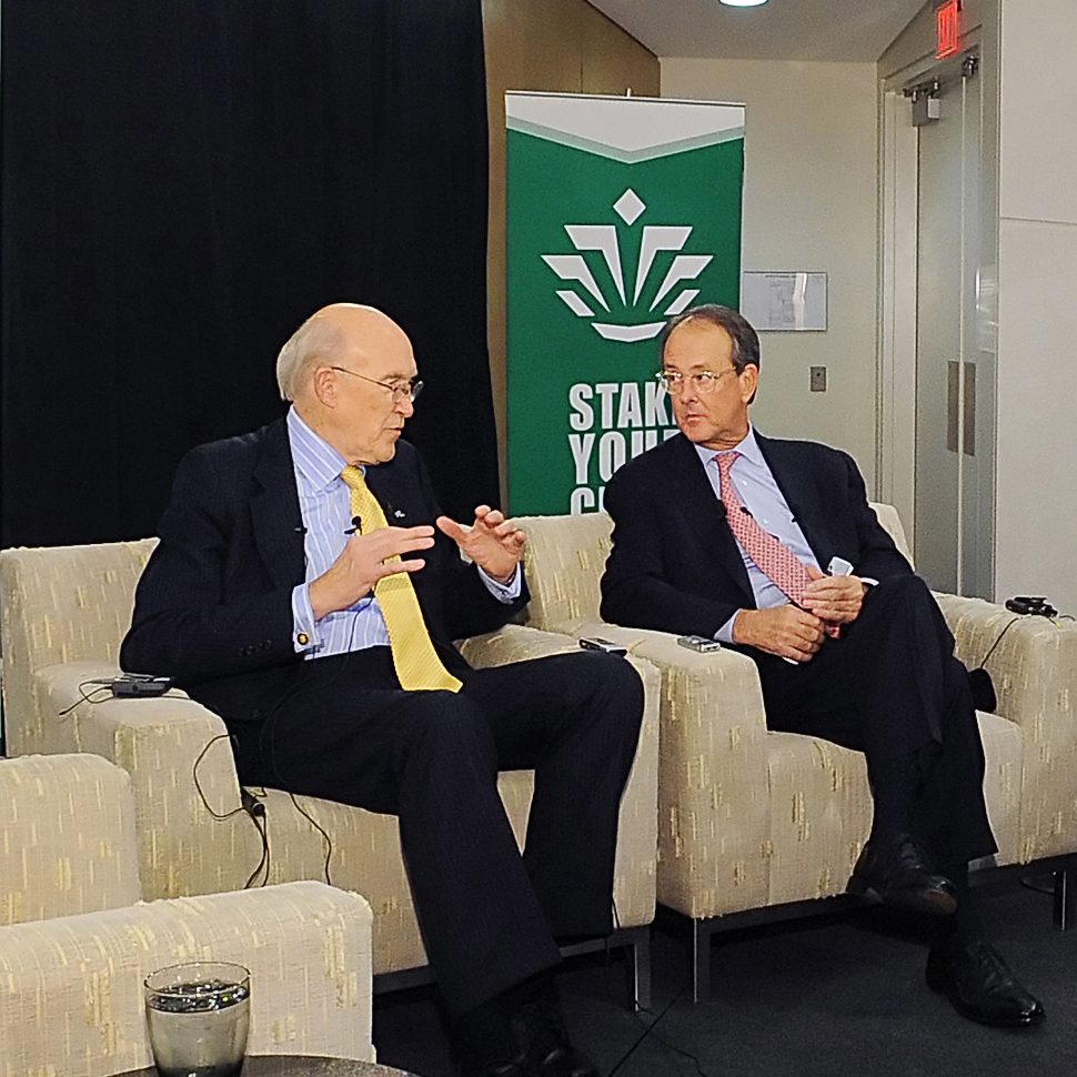 Senator Alan Simpson and Erskine Bowles